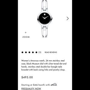 Movado Watch